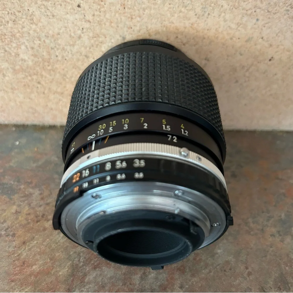 NIKON LENS ZOOM 36~72 1:3.5 PLUS NIKON CASE EUC 📷
